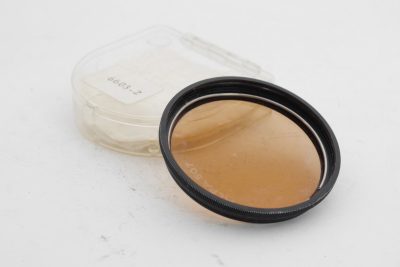 Alpa 47mm snap-on Filtrabe 507 Dark Amber Colour correction filter