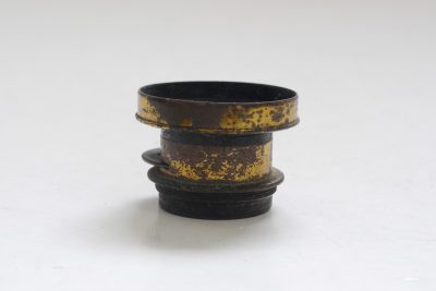 Photo Sport Paris 4 inch Grande Angle, marked "8x12", with rotating wheel apertures & makers front cap