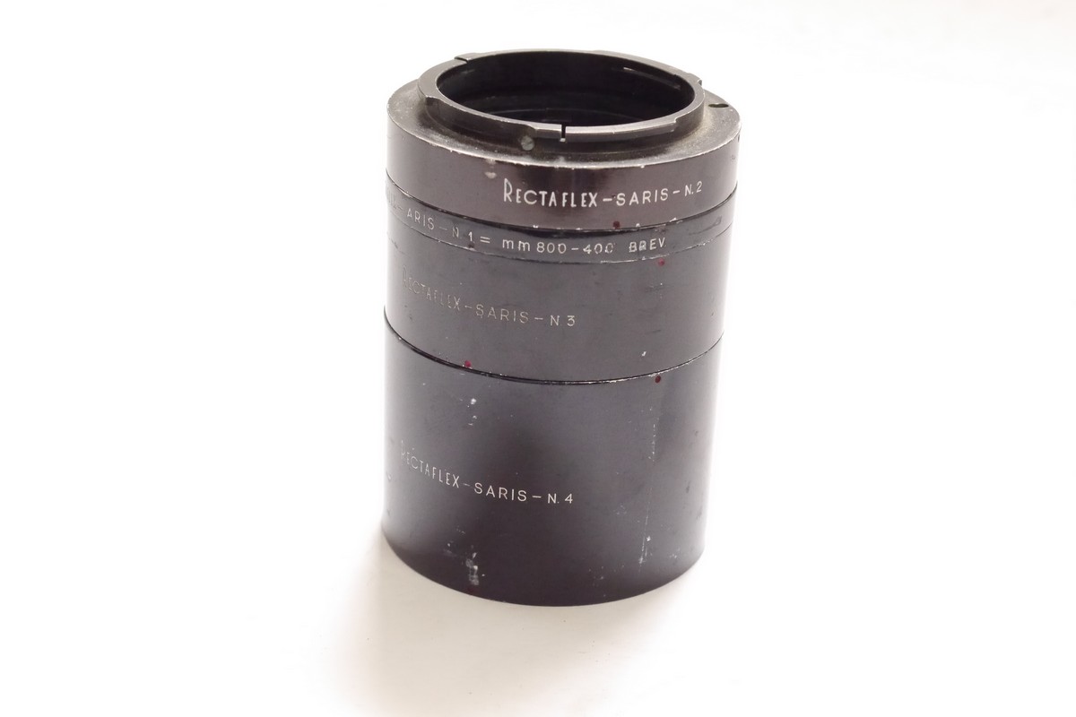 Rectaflex set of four manual extension tubes (SARIS N1, N2, N3 & N4) UNCOMMON 1 Rectaflex set of four manual extension tubes (SARIS N1, N2, N3 & N4) UNCOMMON