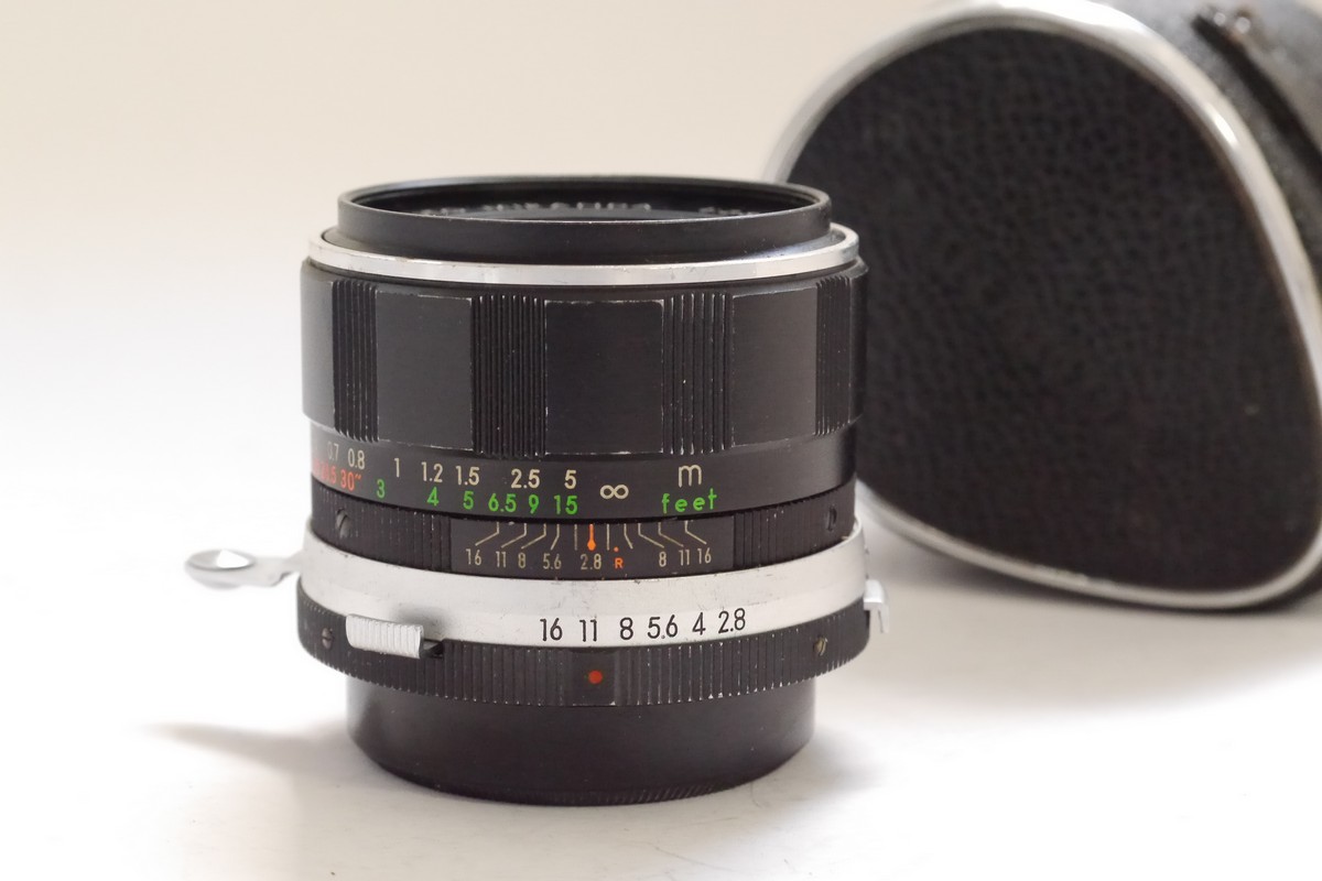 Miranda 35mm f2 Miranda 35mm f2.8 Auto Miranda bayonet mount lens + rear cap & case