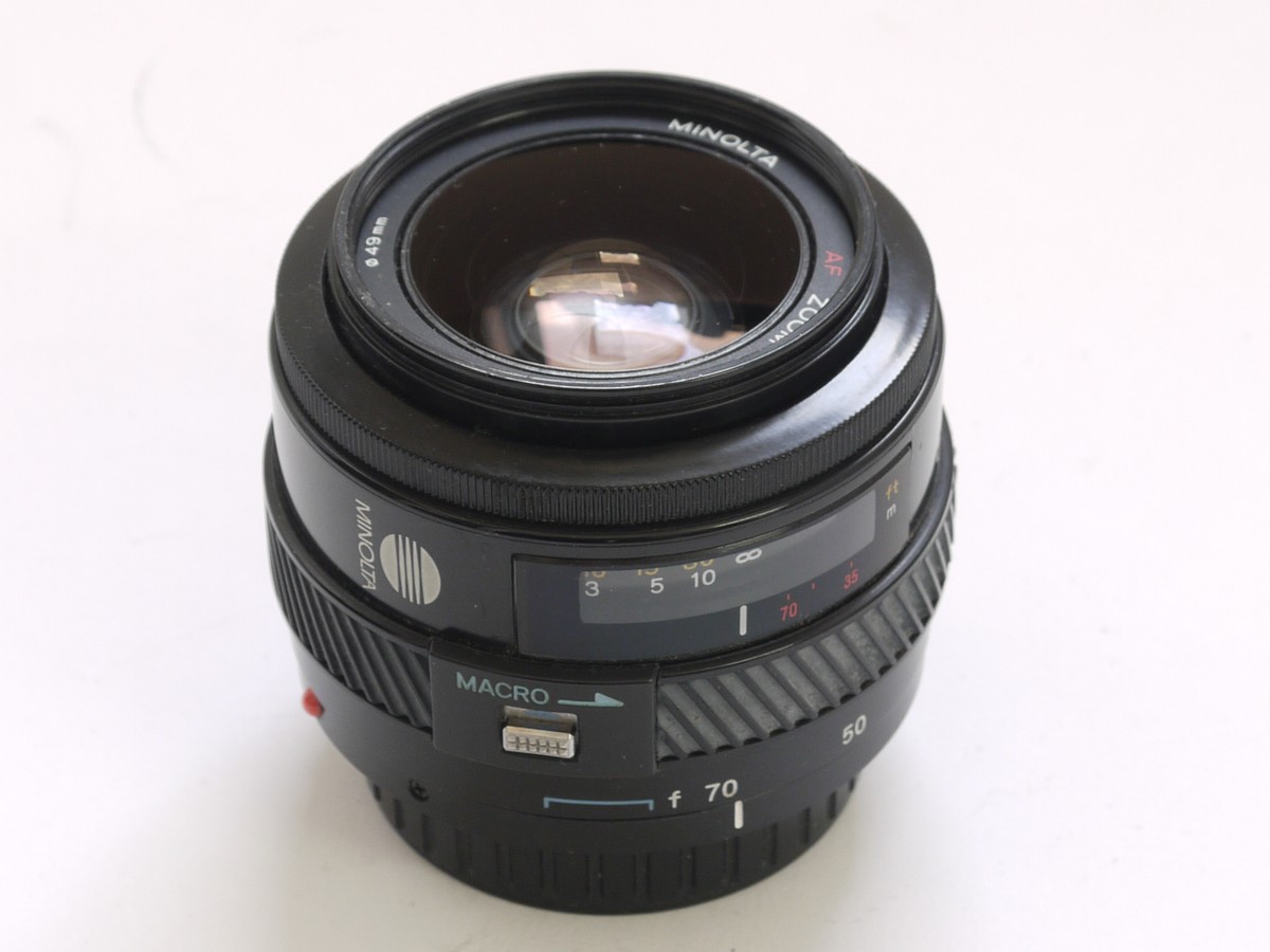Minolta 35-70mm f4 AF Rokkor autofocus Minolta/Early Sony mount lens + lens hood & rear cap 1 Minolta 35-70mm f4 AF Rokkor autofocus Minolta/Early Sony mount lens + lens hood & rear cap