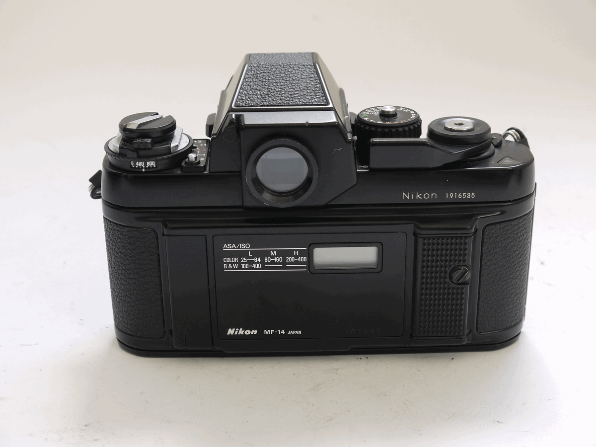 Nikon F3 + MF-14 本体のみ【美品】 Nikon F3 body with MF-14 Data back + body cap (No.1916535) – MW