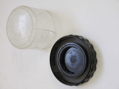 Leitz Keeper case for small L39 screw mount lenses. 65x45mm