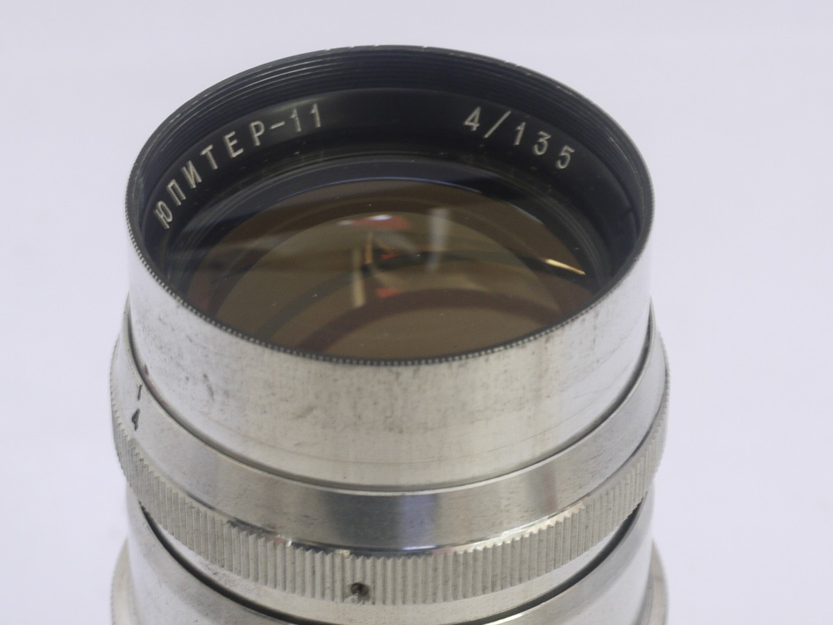 Krasnagorsk 135mm f4 Jupiter-11 all chrome lens in Leica L39 coupled rangefinder mount + makers caps & keeper case 4 Krasnagorsk 135mm f4 Jupiter-11 all chrome lens in Leica L39 coupled rangefinder mount + makers caps & keeper case