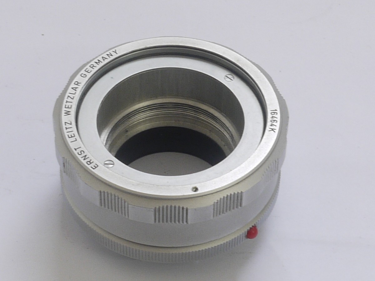 Leitz Universal Focusing mount adapter, chrome (16464K)