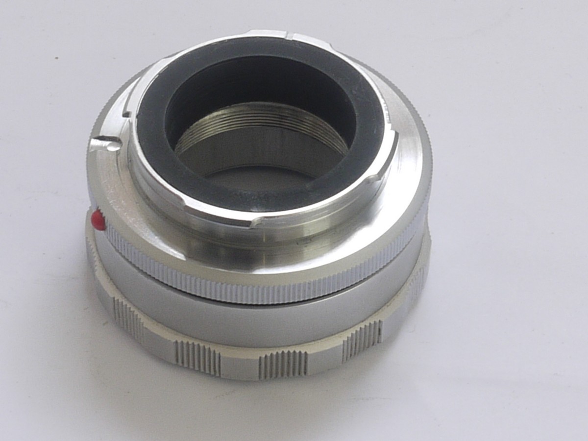 Leitz Universal Focusing mount adapter, chrome (16464K)
