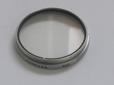 Leitz E39 SL UVa filter, chrome rim