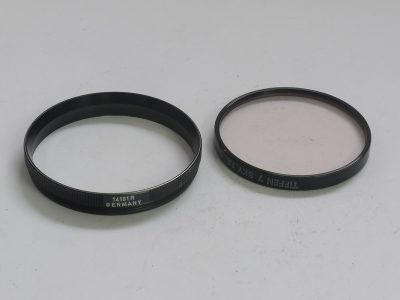 Tiffen Series 7 Sky 1A filter in Leitz filter retaining ring (14161R)