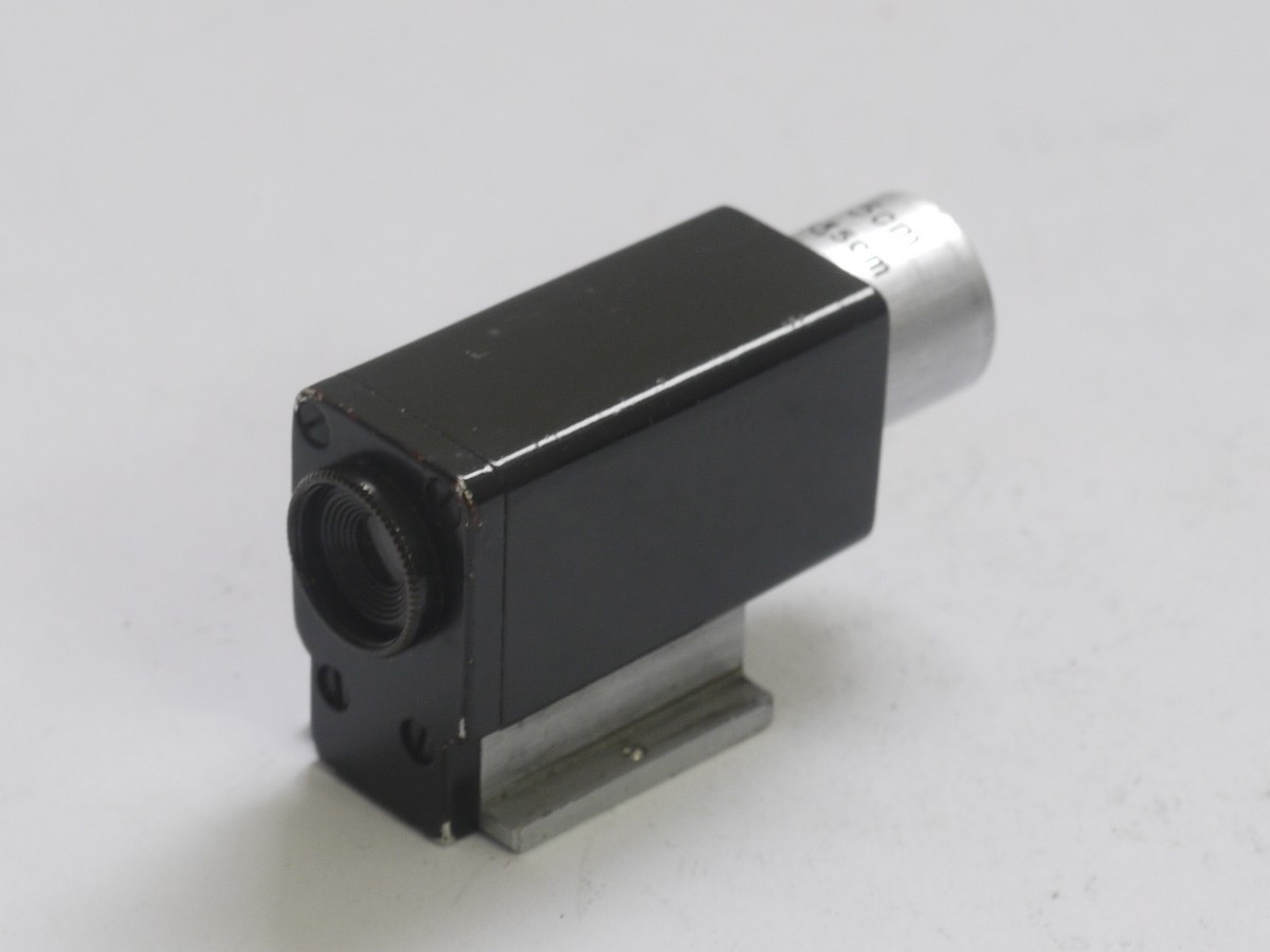 mwclassiccameras-20210409-416 Carl Zeiss Jena Reversible multi shoe finder (436/1) for 50/135mm & 85/180mm (finder pulls out and can be reversed)