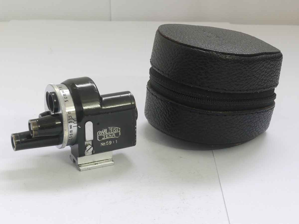mwclassiccameras-20210409-421 Carl Zeiss Jena Multi Turret shoe finder for 35, 50, 85, 135 & 180mm