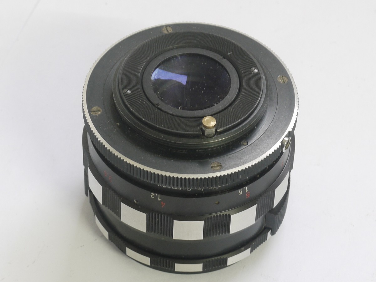 mwclassiccameras-20210409-505 Schacht 90mm f2.8 Praktica-Travenar R Portrait manual focus M42 screw mount + makers Felt lined box