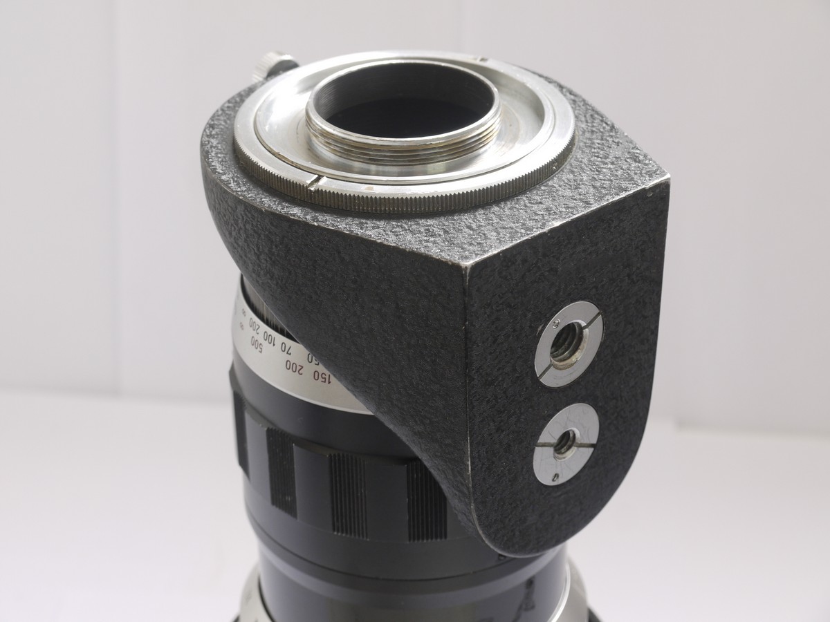mwclassiccameras-20210409-51 Leitz Wetzlar 400mm f5 Telyt-L39 with built-in lens hood, tripod mount & front cap