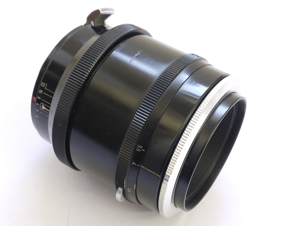 mwclassiccameras-20210423-166 Carl Zeiss 115mm f3.5 Tessar focusing Contarex Bellows lens + 1X Extension tube 5522/13 & makers front cap