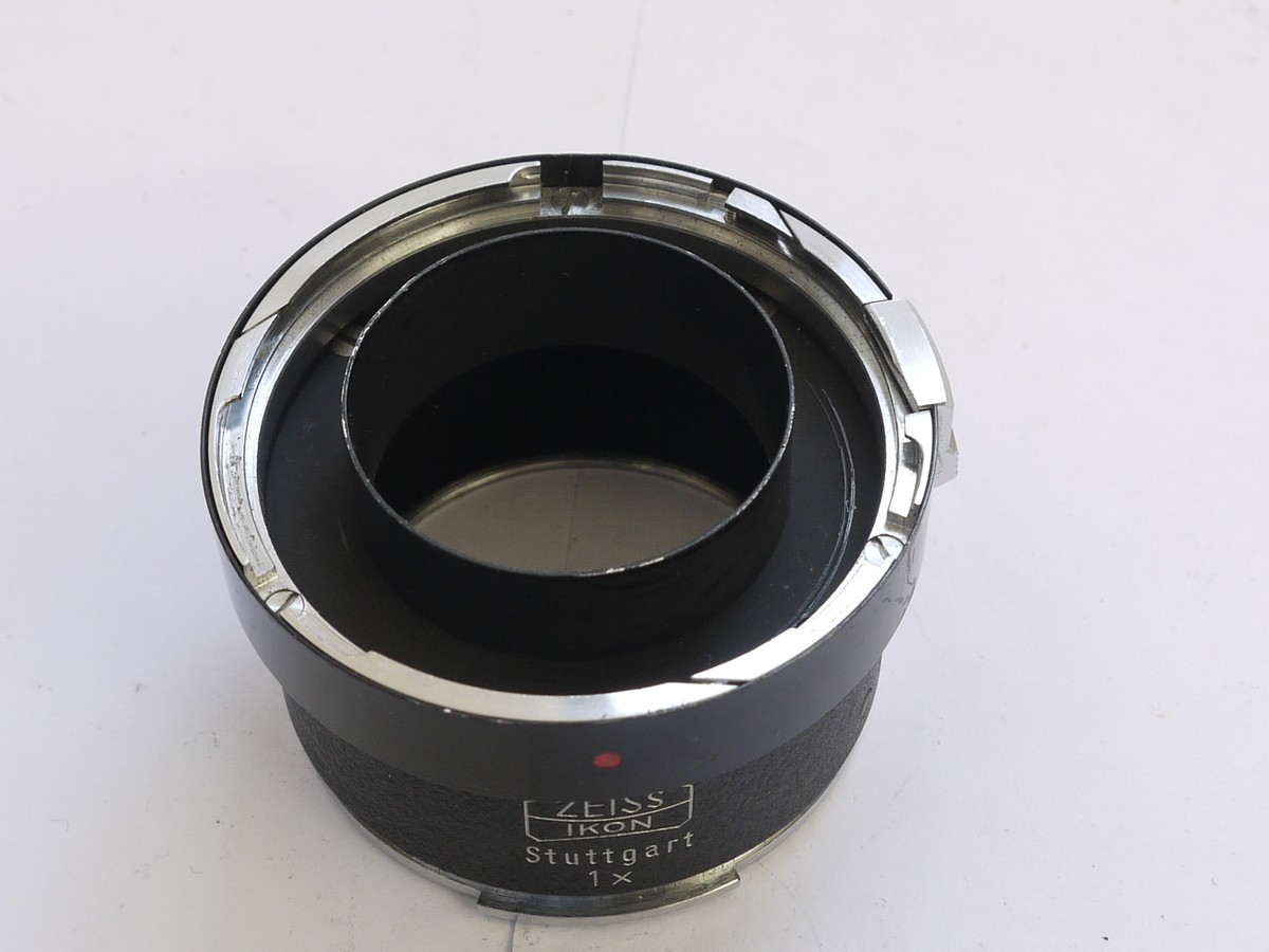 mwclassiccameras-20210423-169 Carl Zeiss 115mm f3.5 Tessar focusing Contarex Bellows lens + 1X Extension tube 5522/13 & makers front cap