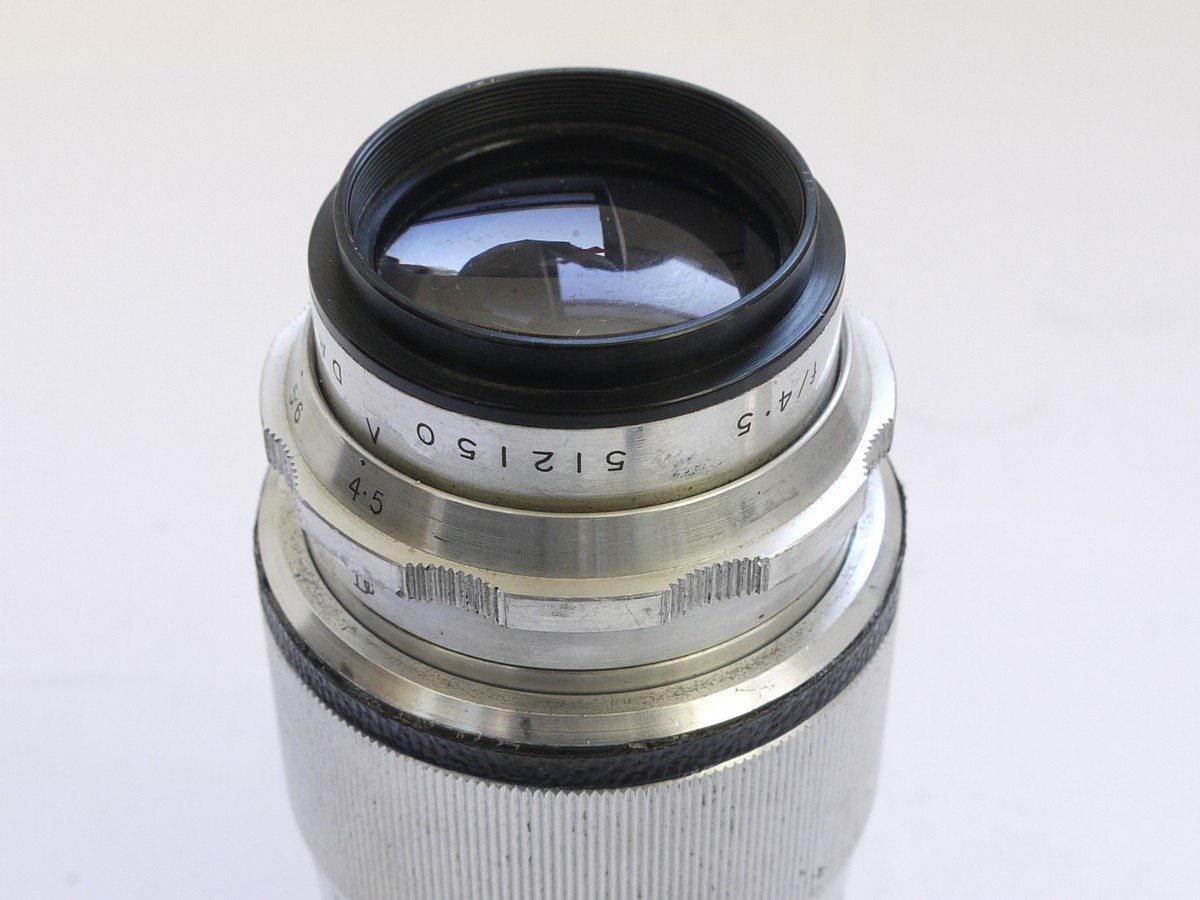 mwclassiccameras-20210423-283 Dallmeyer 13.5cm f4.5 Dalrac Dallcoated L39 rngefinder coupled screw mount lens + makers caps & Box
