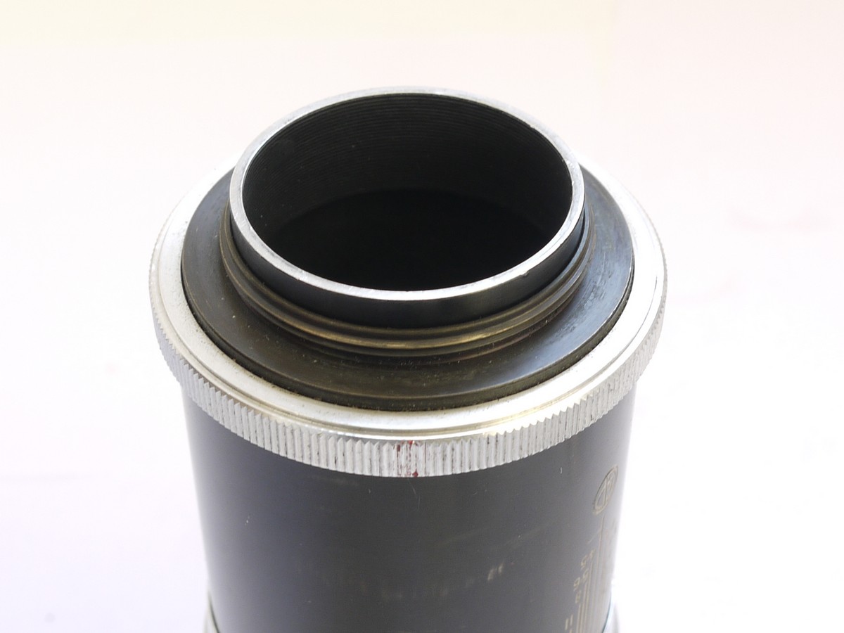 mwclassiccameras-20210423-284 Dallmeyer 13.5cm f4.5 Dalrac Dallcoated L39 rngefinder coupled screw mount lens + makers caps & Box