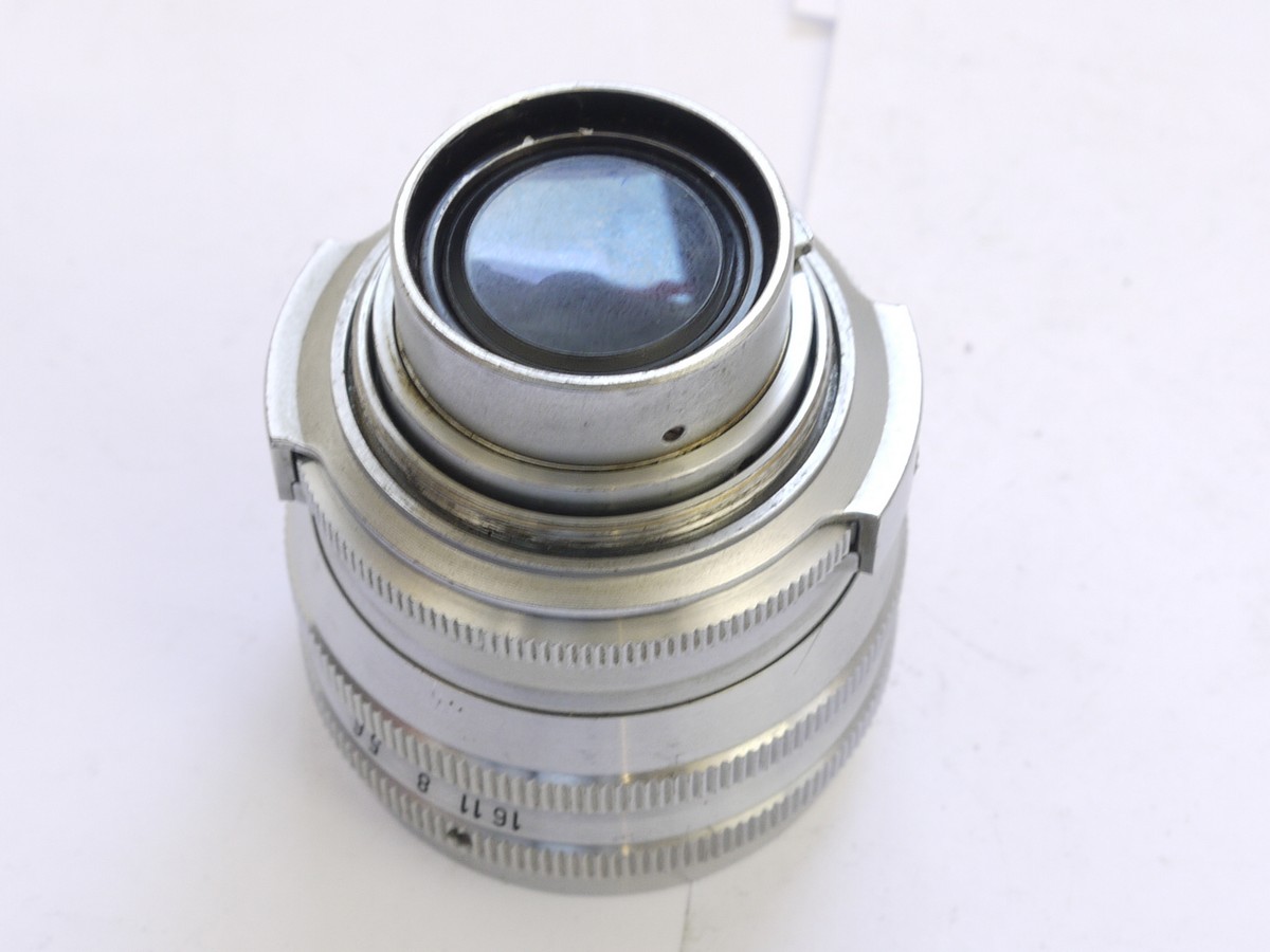 mwclassiccameras-20210423-290 Futura 75mm f3.8 Tele-Futar screw mount Futura lens + makers front cap