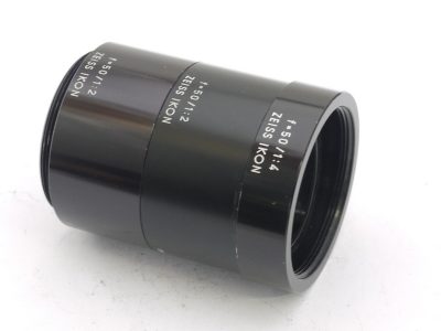 Zeiss Ikon set of 3 Auto Extension tubes, M42 screw mount, for Contax S/D/E. Marked for 50mm f2 & 50mm f4 lenses