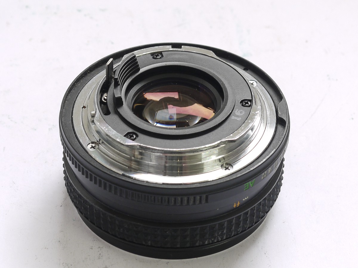 mwclassiccameras-20210430-315 Konica 40mm f1.8 Hexanon AR manual focus bayonet mount "Pancake" lens