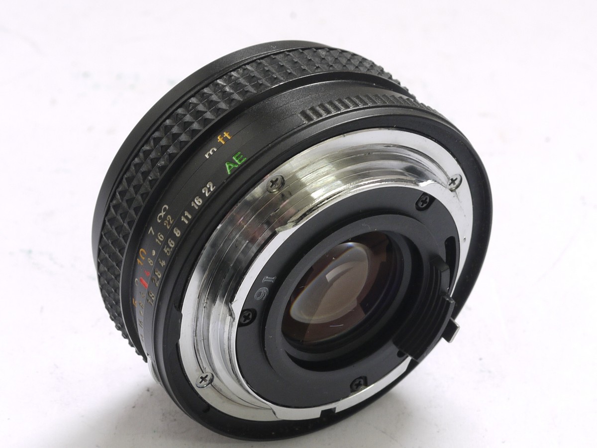 mwclassiccameras-20210430-317 Konica 40mm f1.8 Hexanon AR manual focus bayonet mount "Pancake" lens
