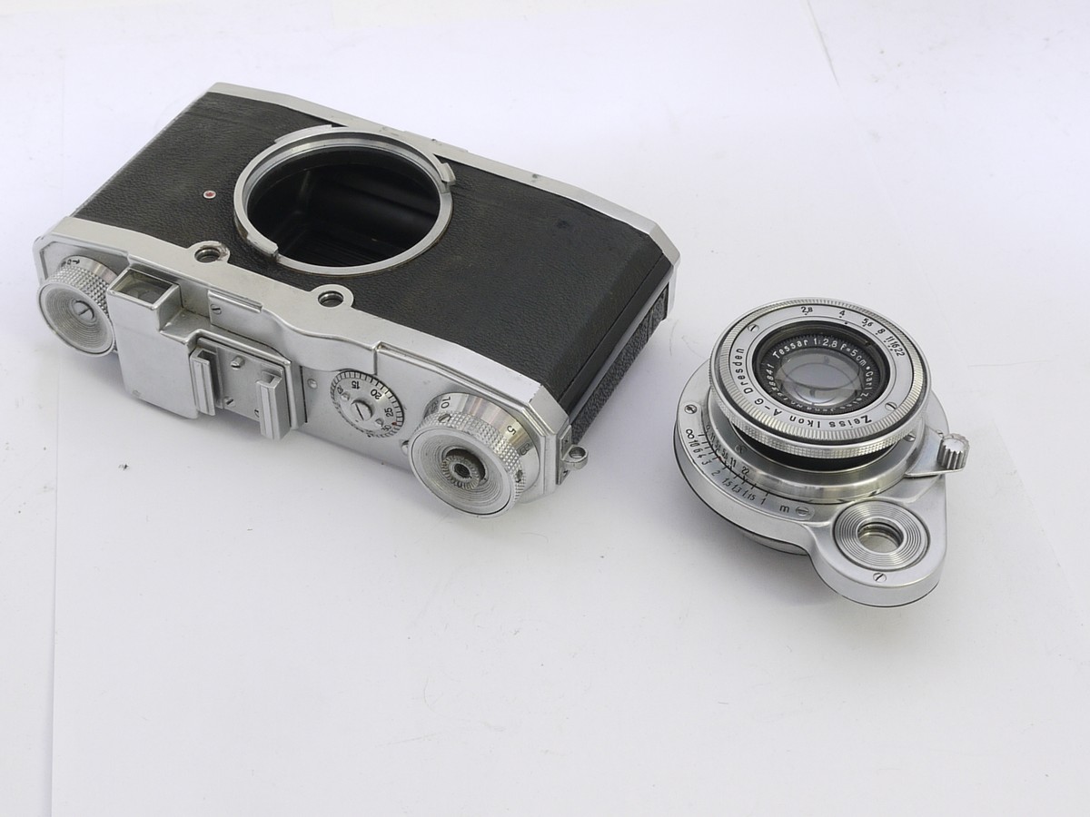 Zeiss Ikon Nettax 24×36 35mm coupled rangefinder camera + 5cm f2.8