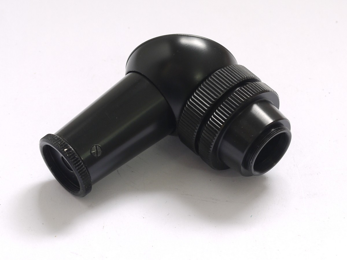 mwclassiccameras-20210430-668 Zeiss Ikon Eyepiece fitting right angle finder for Contarex/Contaflex + makers leather case