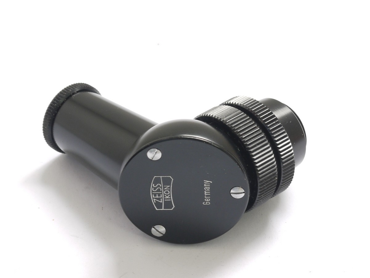 mwclassiccameras-20210430-670 Zeiss Ikon Eyepiece fitting right angle finder for Contarex/Contaflex + makers leather case