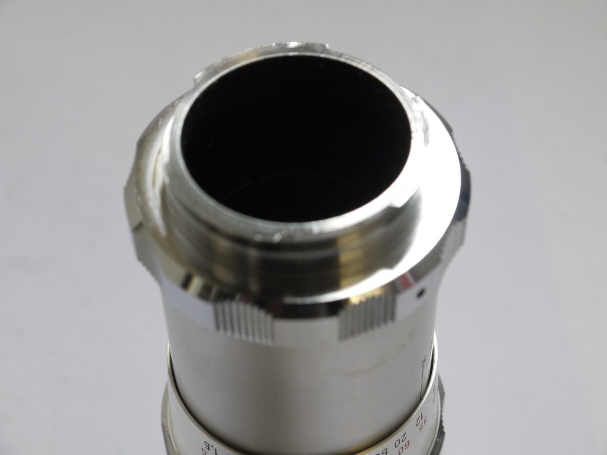 mwclassiccameras-20210513-181 Schacht 135mm f4.5 Travenar R coated all chrome manual Exakta mount lens + screw-in clear filtert & makers box