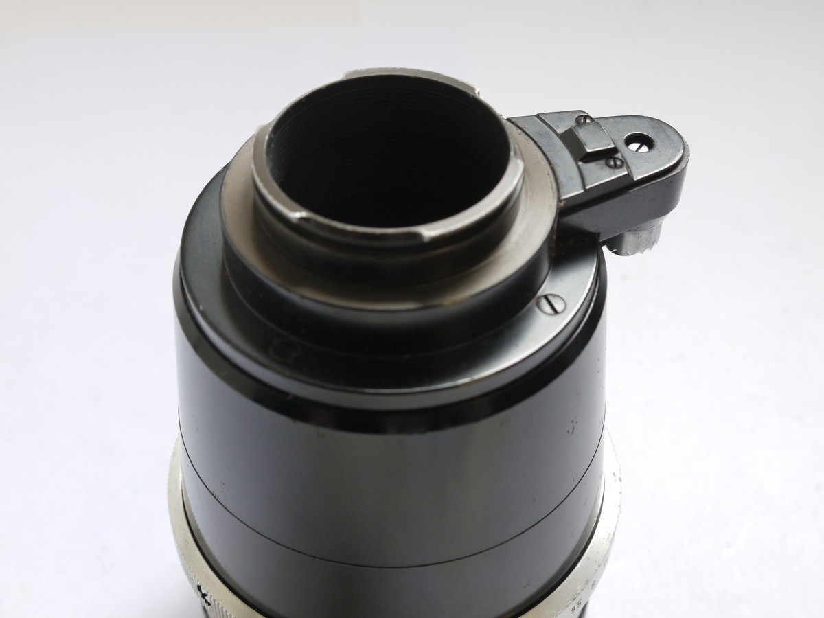 mwclassiccameras-20210513-199 Carl Zeiss Jena 120mm f2.8 Biometar manual focus Exakta mount lens + makerts leather case