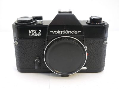 Voigtlander VSL2 35mm SLR body, black, SL35 basyonet mount + makers body cap