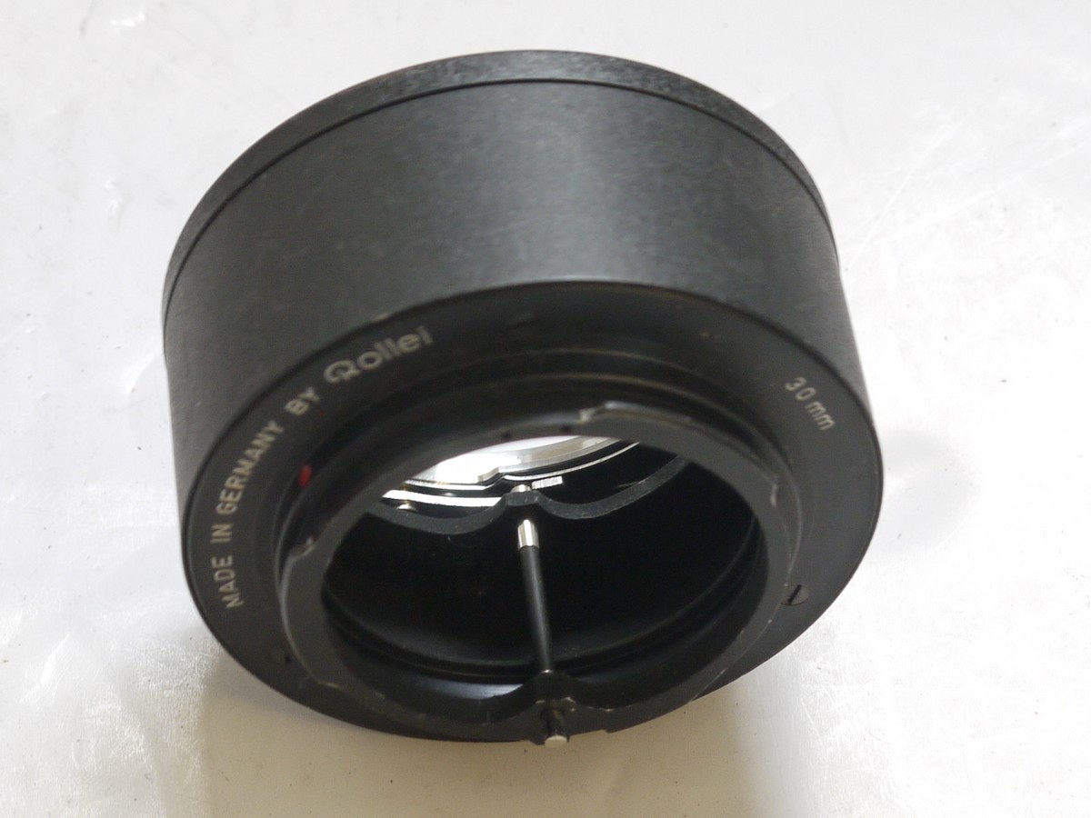 mwclassiccameras-20210521-235 Rollei Auto Extension tube (30mm) for SL35 bayonet cameras/lenses + body cap. UNCOMMON