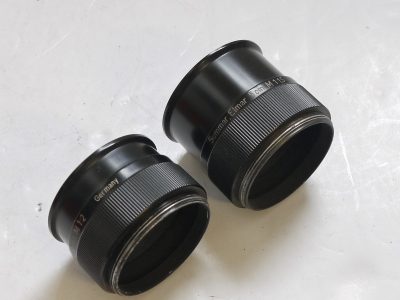 Leitz set of two x L39 Extension tubes (M1:2 & M1:1.5)