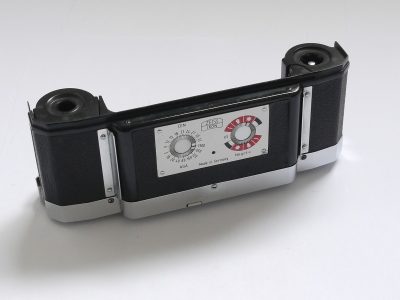 Zeiss Ikon Contarex Magazine back, chrome, with dark slide