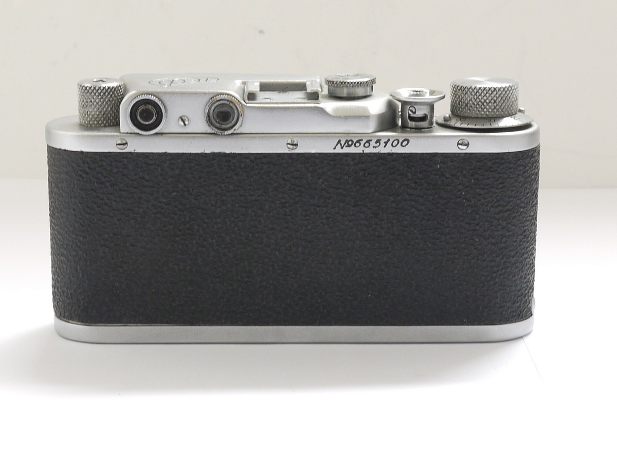 mwclassiccameras-20210604-20 Fed I (type G) Leica Copy, late type with name only on top plate (No.665100) + 5cm f3.5 Industar-22 coated collapsible lens