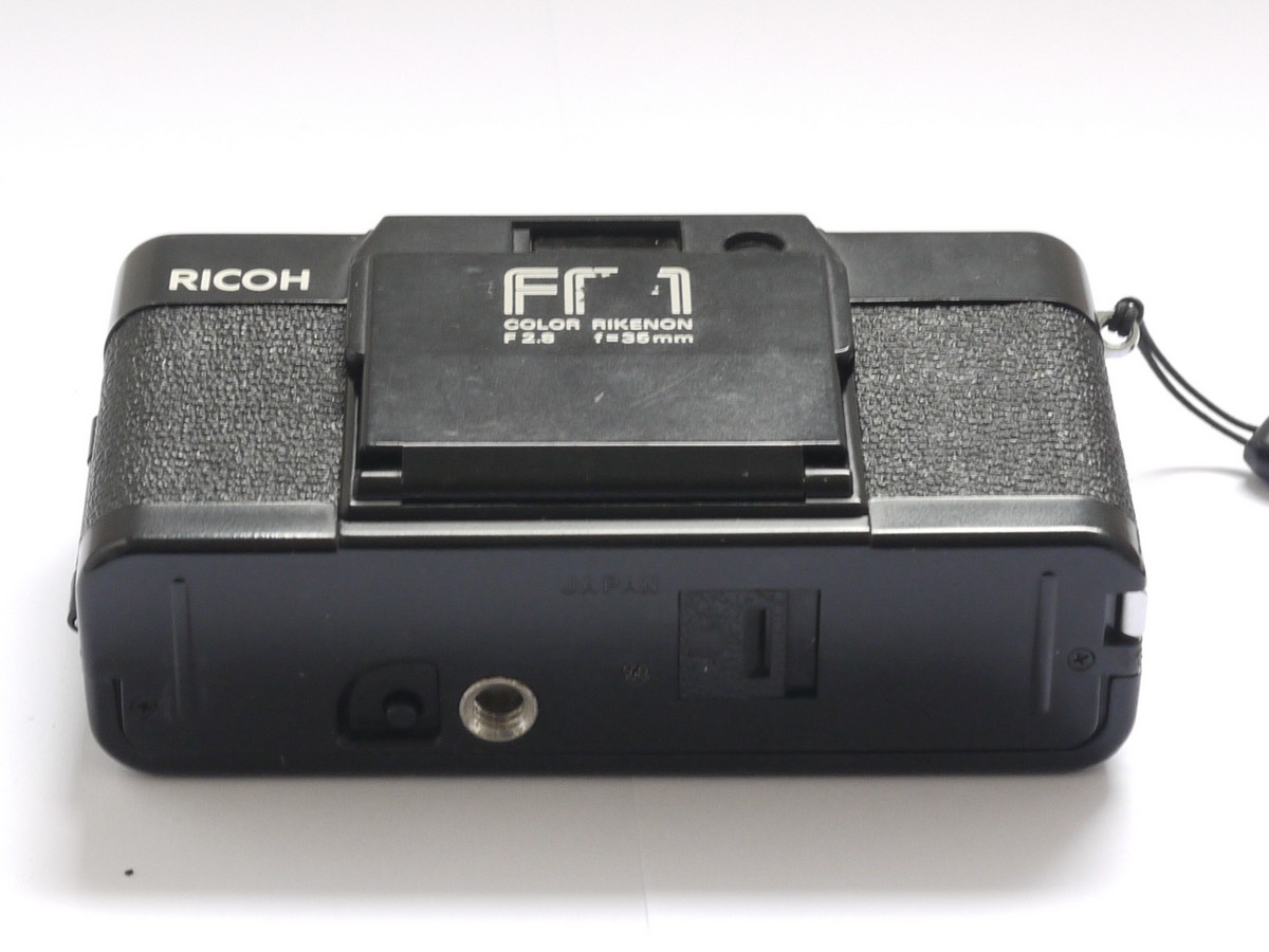 mwclassiccameras-20210618-22 Ricoh FF1 35mm compact camera with 35mm f2.8 Color Rikenon lens + wrist strap
