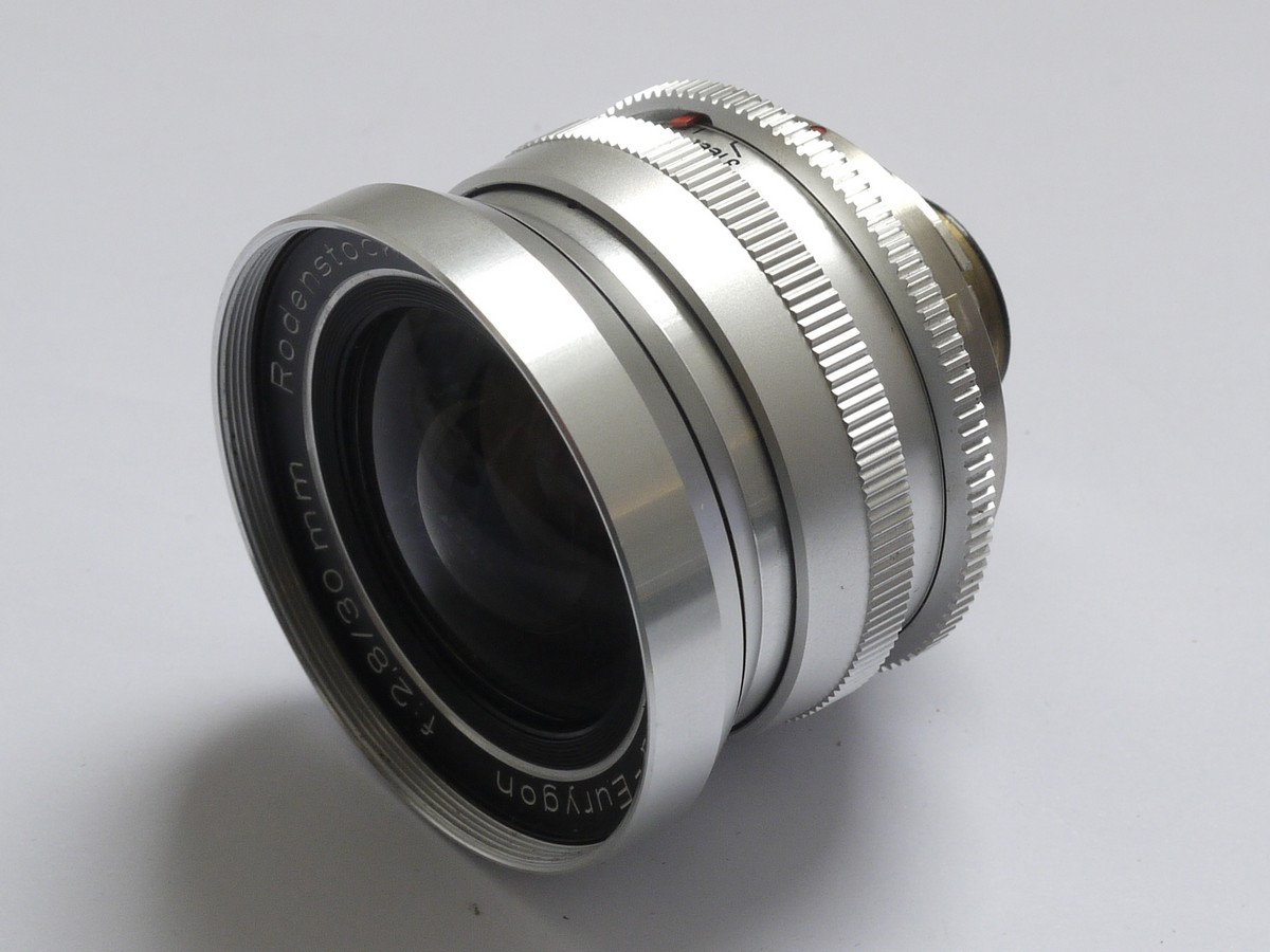 mwclassiccameras-20210618-391 Rodenstock 30mm f2.8 Retina Eurygon Deckel lens for Retina Reflex SLR + makers keeper case