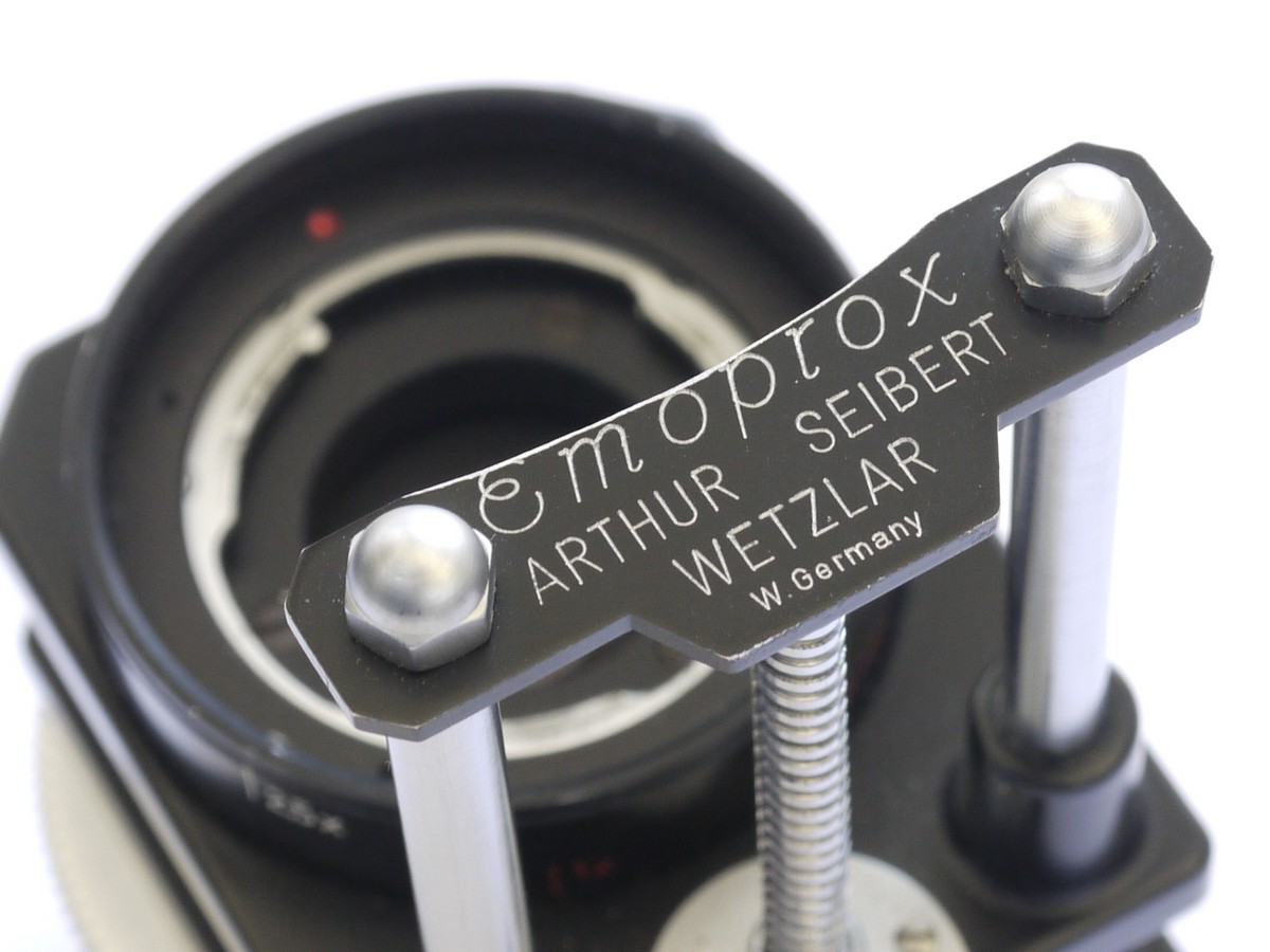 mwclassiccameras-20210702-307 Arthur Seibert Wetzlar Emoprox Close-up Bellows with rear lens componant, for Kodak Retina Reflex. UNCOMMON