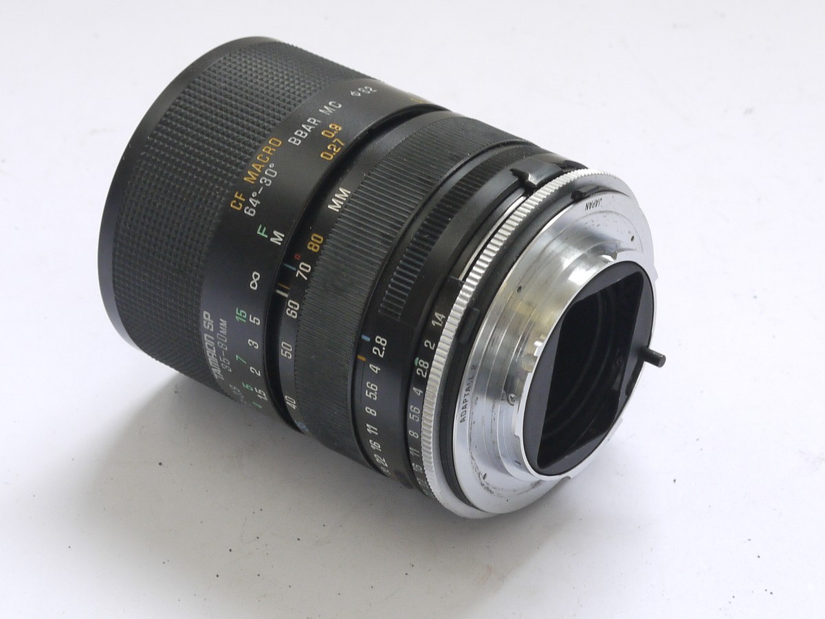 mwclassiccameras-20210702-337 Tamron SP 35-80mm f2.8-3.8 manual zoom/focus lens + Minolta MD Adaptal 2 mount