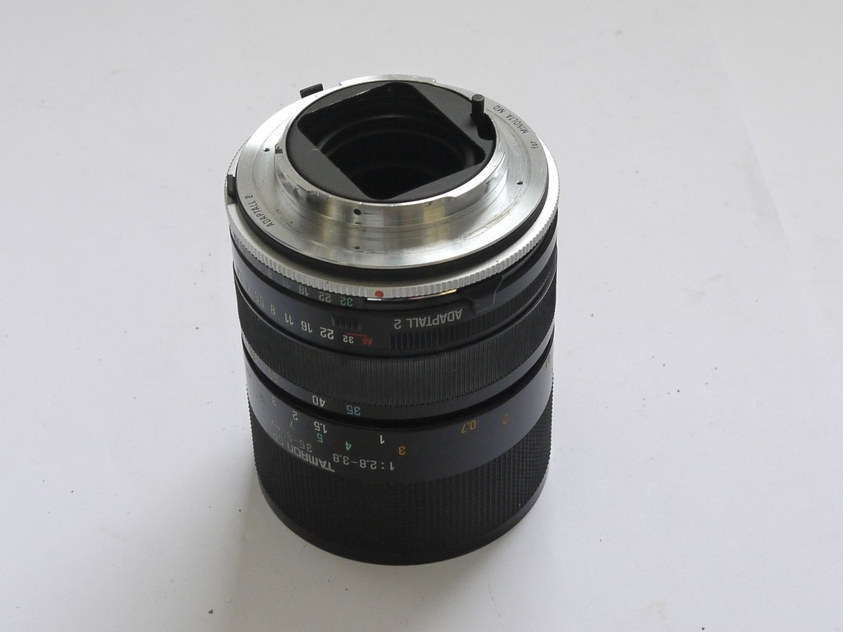 mwclassiccameras-20210702-339 Tamron SP 35-80mm f2.8-3.8 manual zoom/focus lens + Minolta MD Adaptal 2 mount