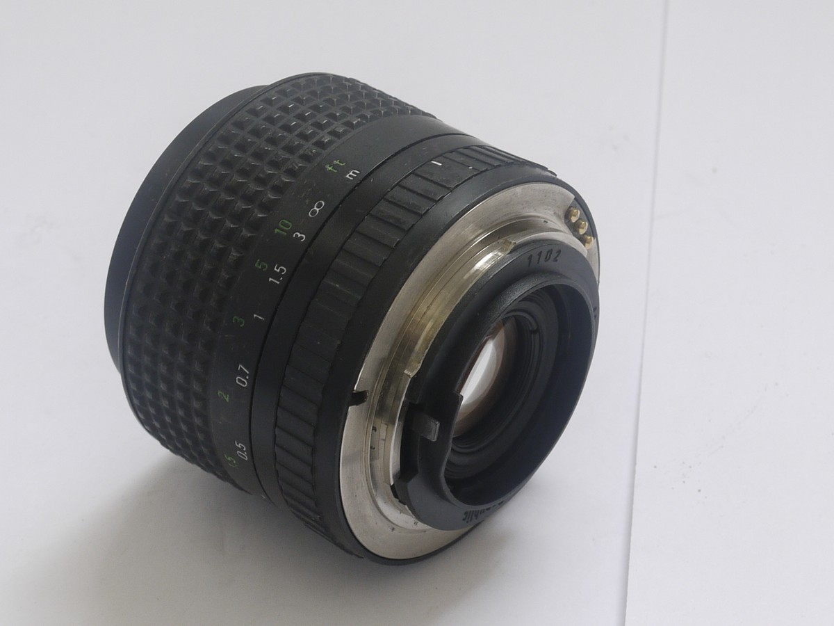 mwclassiccameras-20210820-92 Carl Zeiss Jena 28mm f2.8 P MC coated lens in Praktica BC/B200 bayonet mount + rear cap