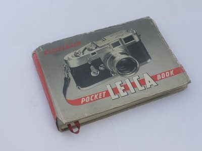 Pocket Leica Book by Kisselbach c1952, 2nd Edition, hardbound. 224 pages in English