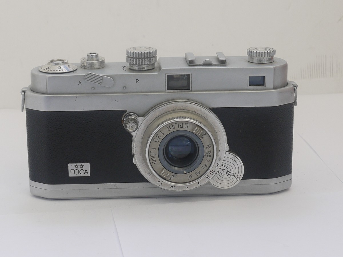 mwclassiccameras-20210917-66 Foca 2 Star Leica Copy + 5cm f3.5 Oplar collapsible screw mount interchangeable lens
