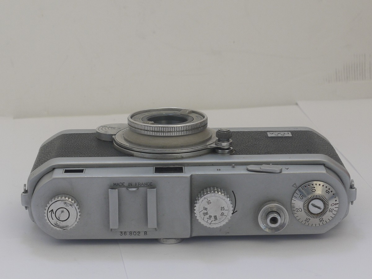 mwclassiccameras-20210917-68 Foca 2 Star Leica Copy + 5cm f3.5 Oplar collapsible screw mount interchangeable lens