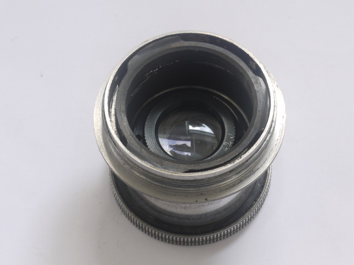 mwclassiccameras-20210924-194 Foca 5cm f3.5 Oplar coated collapsible screw mount lens for the Foca 1/2/3 Star Leica Copy cameras