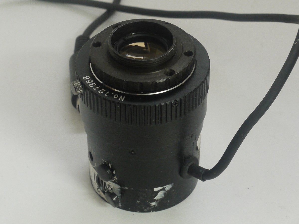 mwclassiccameras-20211008-244 Avenir 12.5mm f1.3 CCTV Auto Iris TV lens, focusing, in cine "C" screw mount, with electronic lead. Cannot manually set the Apertures