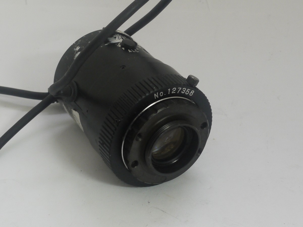 mwclassiccameras-20211008-246 Avenir 12.5mm f1.3 CCTV Auto Iris TV lens, focusing, in cine "C" screw mount, with electronic lead. Cannot manually set the Apertures