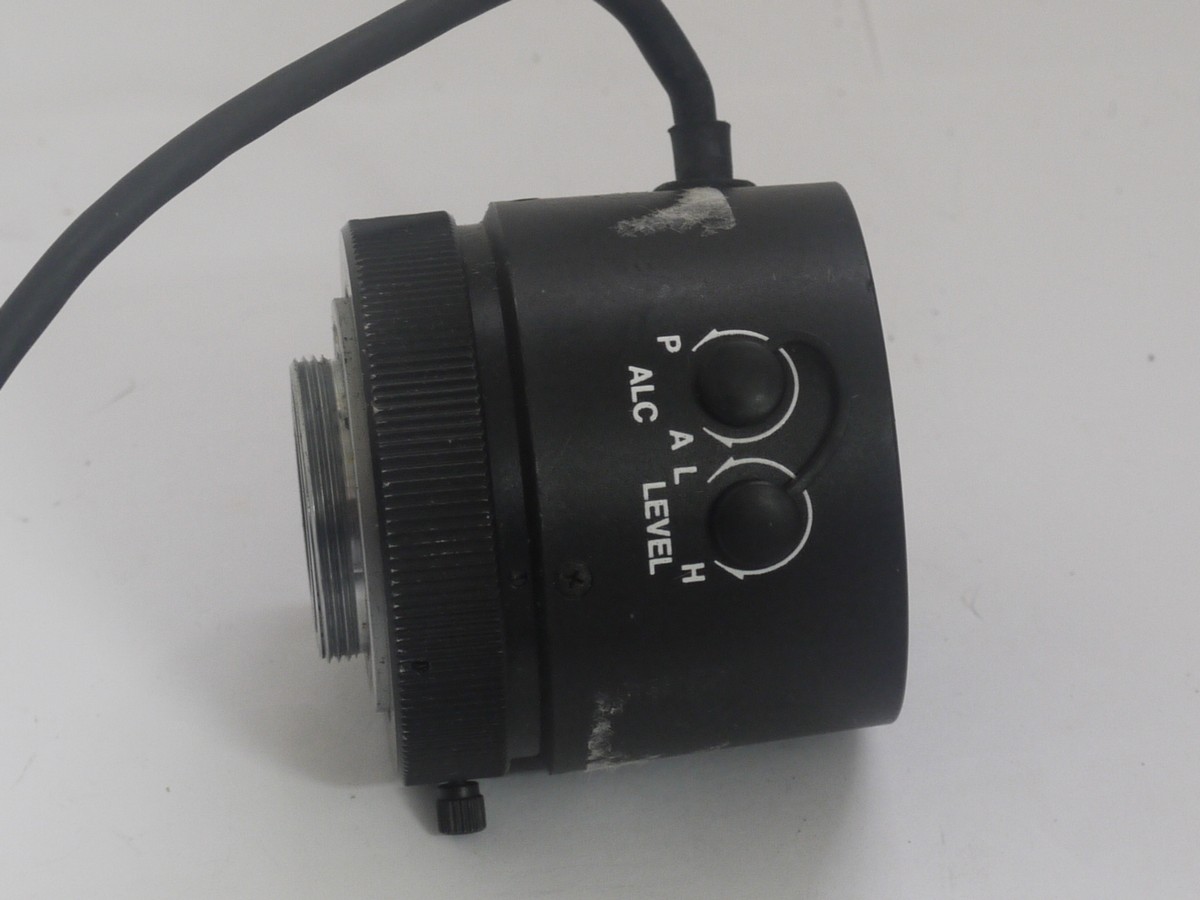 mwclassiccameras-20211008-284 Japanese made 16mm f1.3 TV lens, focusin, in cine "C" screw mount, with rear cap. Has electronic lead for Iris control. Cannot select apertures manually