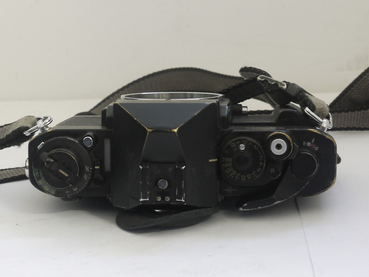 mwclassiccameras-20211022-160 Canon F-1N 35mm SLR body with Canon eyecup & neck strap