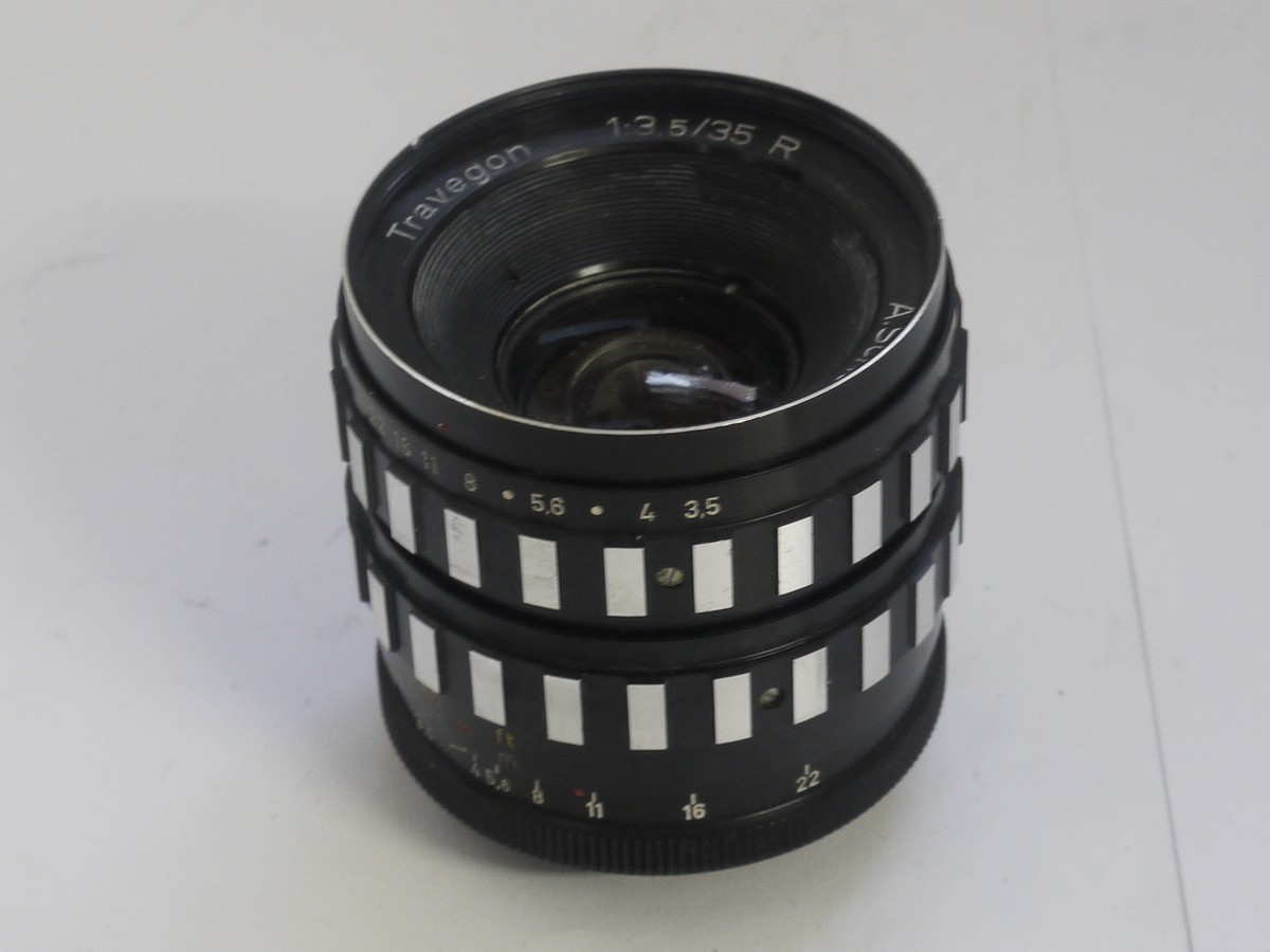 mwclassiccameras-20211022-220 Schacht 35mm f3.5 Travegon R manual focus L39 rangefinder coupled screw mount lens