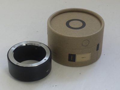 URTH OM-L Mount adapter, for Olympus OM lenses on Leica SL cameras + makers Box